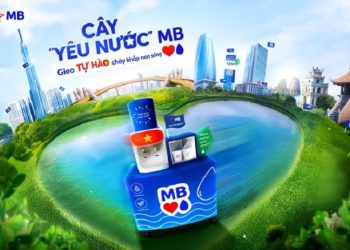 “Cây Yêu Nước” phủ xanh hơn 300 chi nhánh MB: Gieo tự hào chảy khắp non sông
