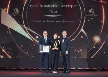 CapitaLand Development ghi dấu 2025 với danh hiệu “Nhà phát triển bất động sản bền vững xuất sắc”
