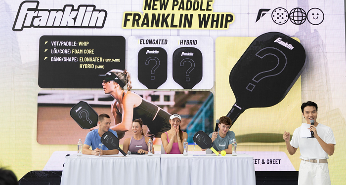 Franklin Asia Showcase 3 quy tụ dàn sao pickleball quốc tế, hé lộ sản phẩm mới